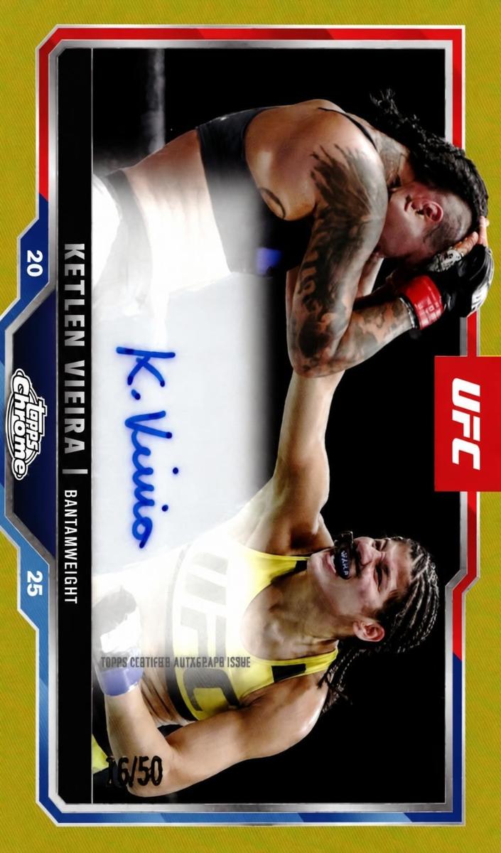 2025 Ketlen Vieira [Black Refractor] #CVA-KV