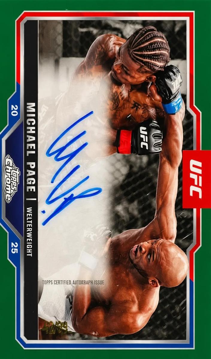 2025 Michael Page [Green Refractor] #CVA-MP