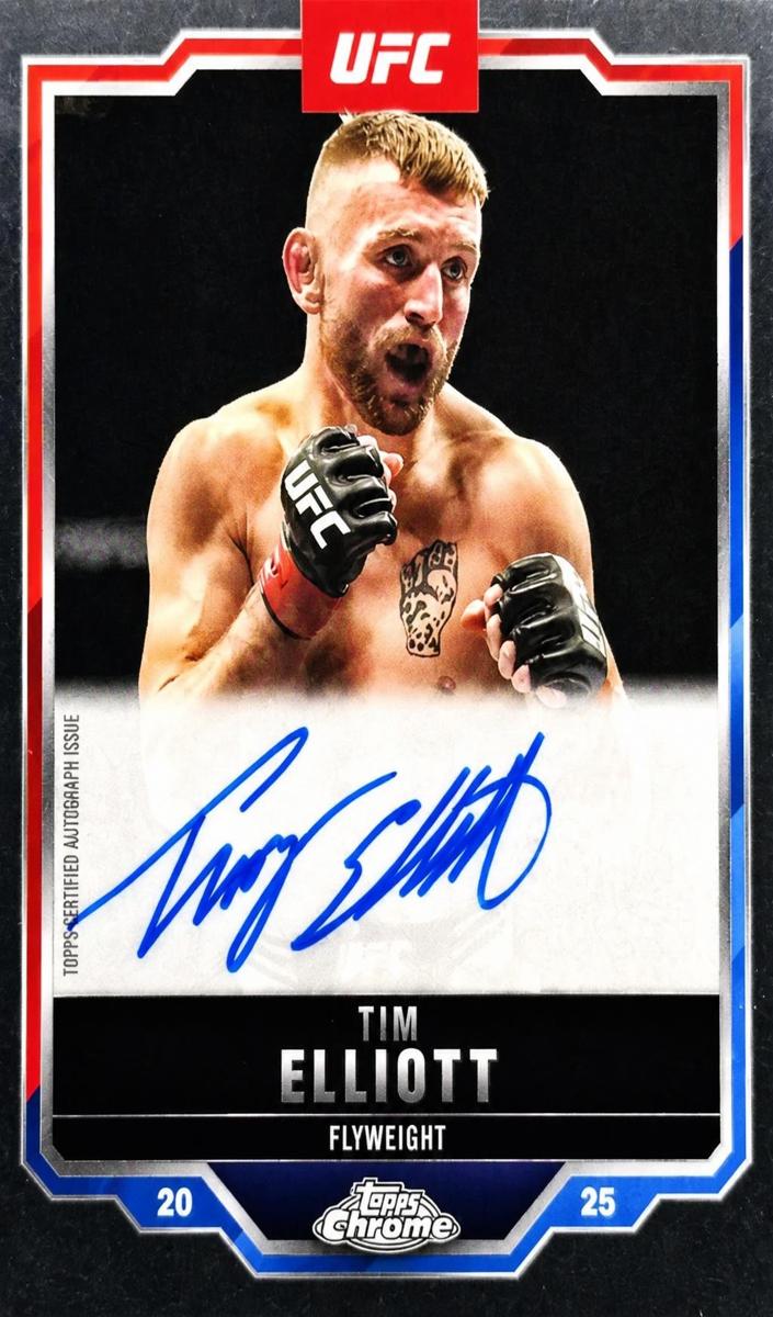 2025 Topps Chrome Tim Elliott [Black Refractor] #CVA-TE card