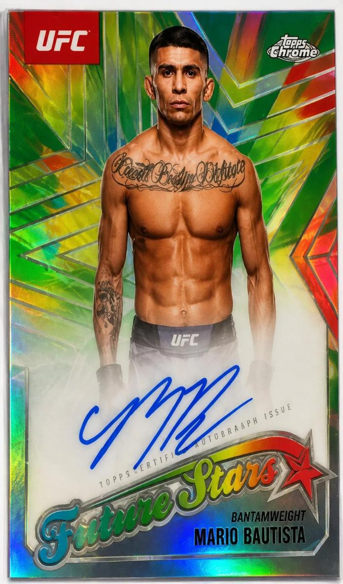 2025 Mario Bautista [Green Refractor] #FSA-MB