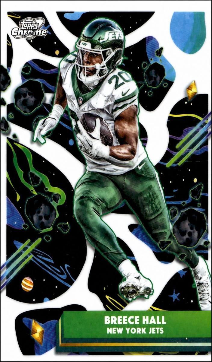 2025 Breece Hall [White Hole Refractor] #76