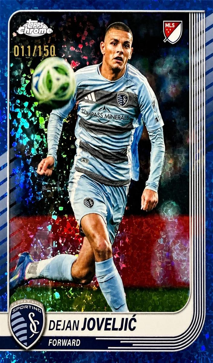 2025 Dejan Joveljic [Blue Mini-Diamonds Refractor] #95