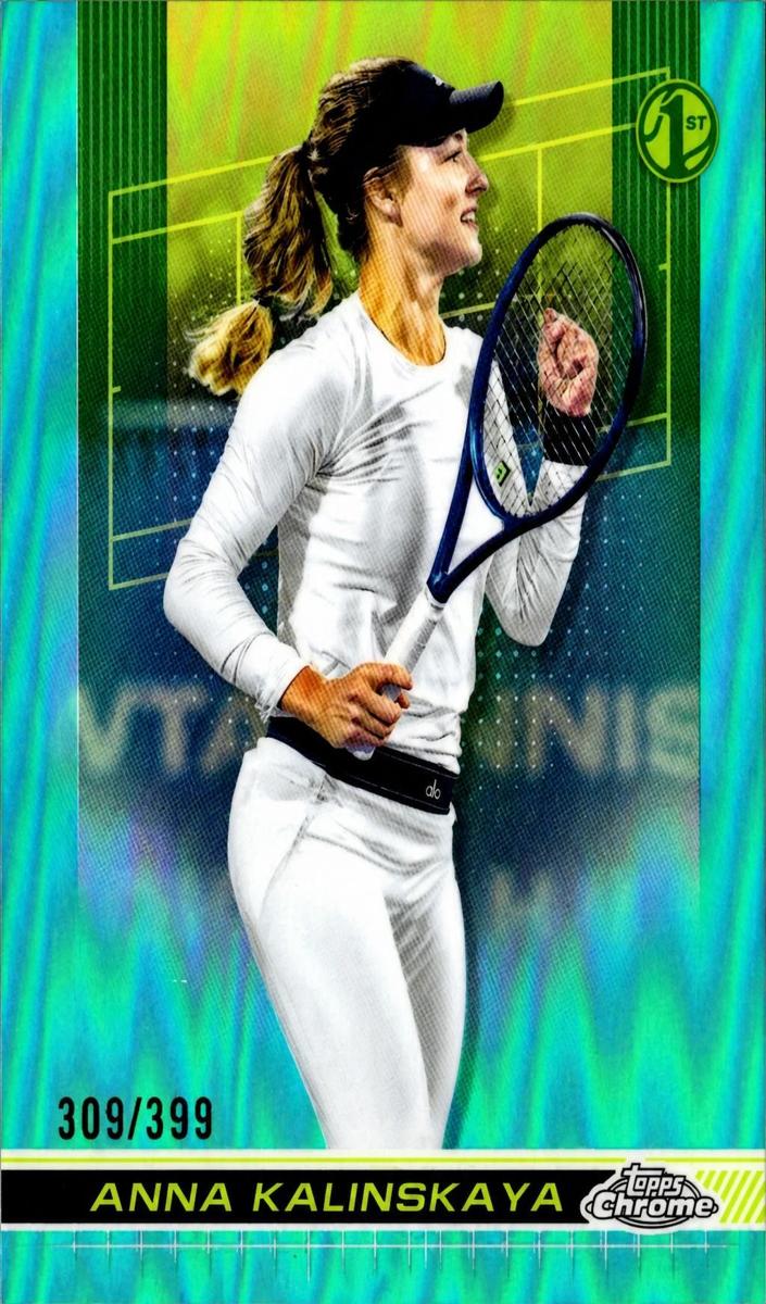 2024 Topps Chrome Anna Kalinskaya #33 card