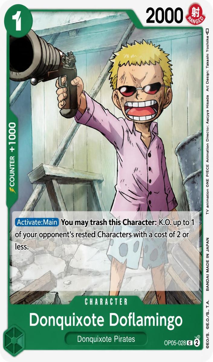 2023 Donquixote Doflamingo #OP05-028