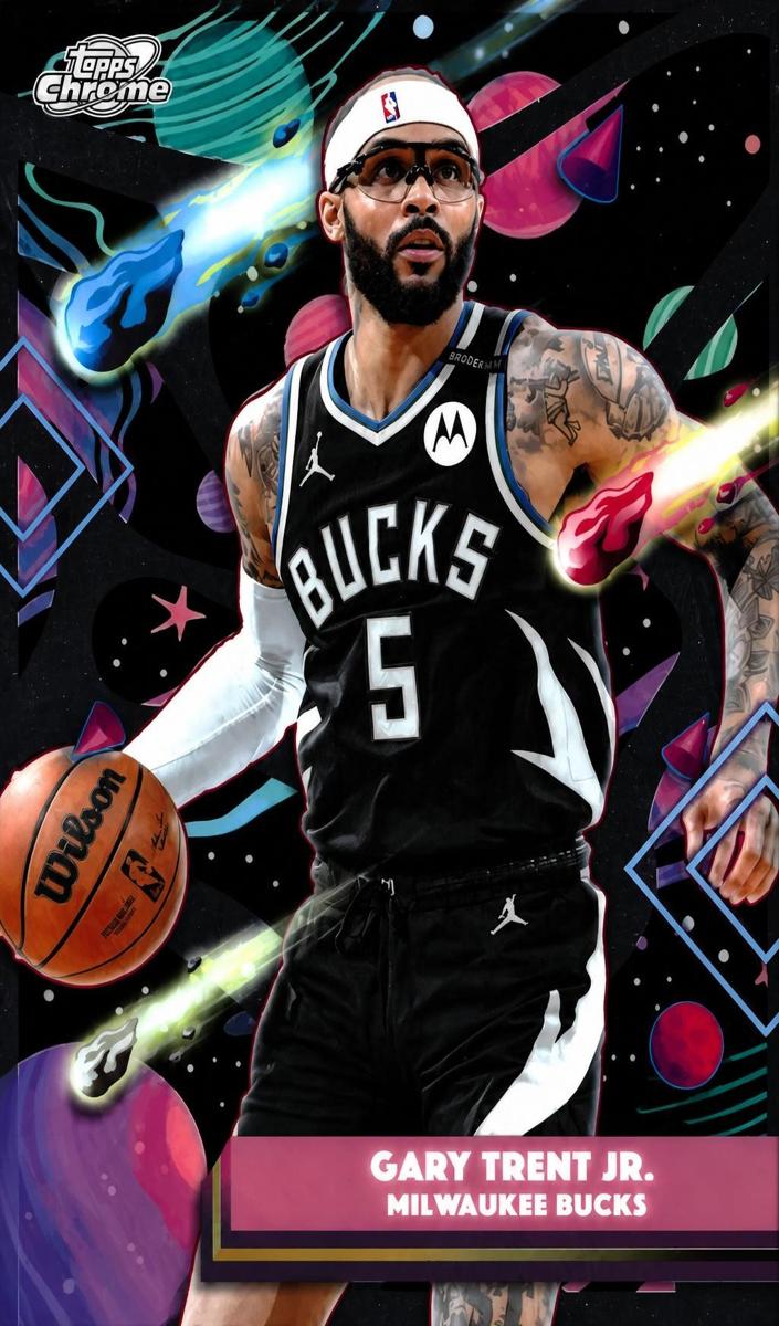 2025 Topps Cosmic Chrome Gary Trent Jr. #56 card