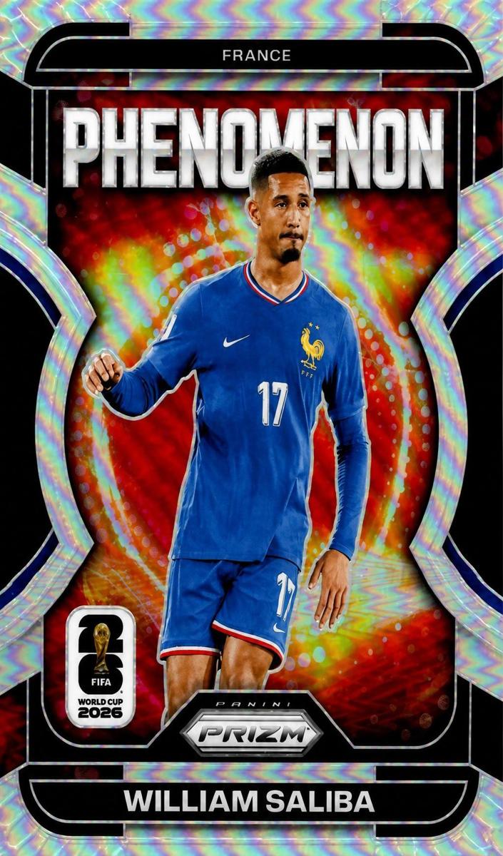 2026 Panini Prizm FIFA World Cup William Saliba [Silver] #2 card