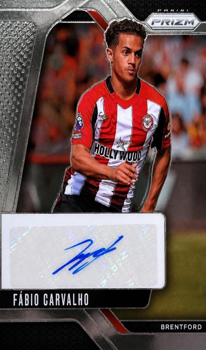 2024 Panini Prizm Premier League Fabio Carvalho [Green Pulsar] #S-FC card
