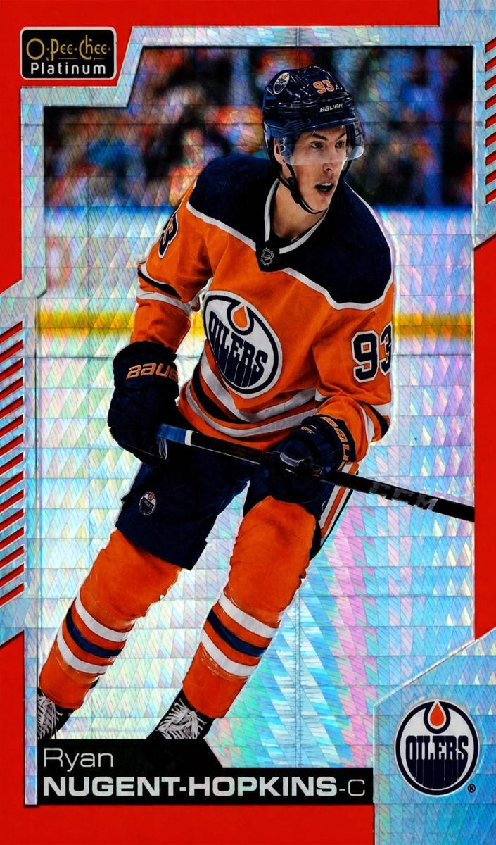 2020 O-Pee-Chee Platinum Ryan Nugent-Hopkins #136 card
