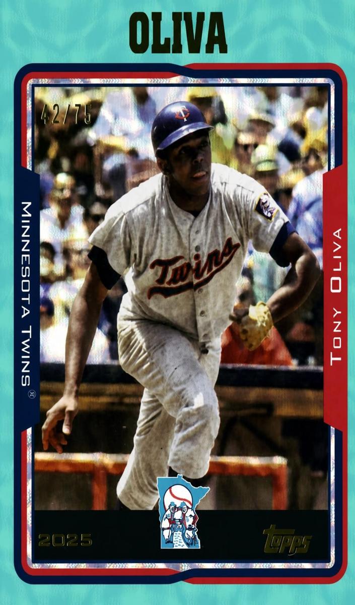 2025 Tony Oliva [Aqua Scope Foilboard] #202