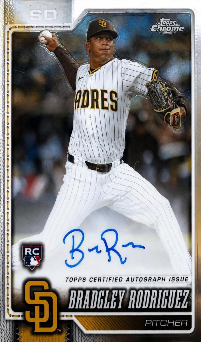 Bradgley Rodriguez 2026 Topps Chrome Baseball card