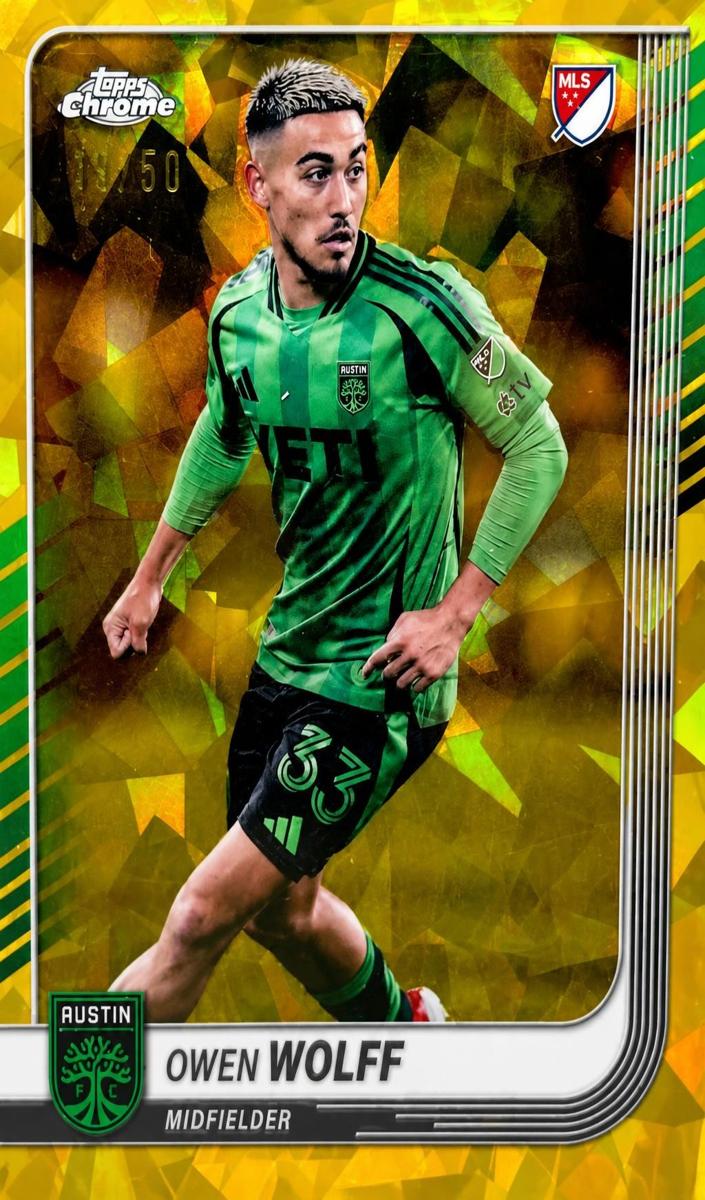2025 Owen Wolff [Gold] #77