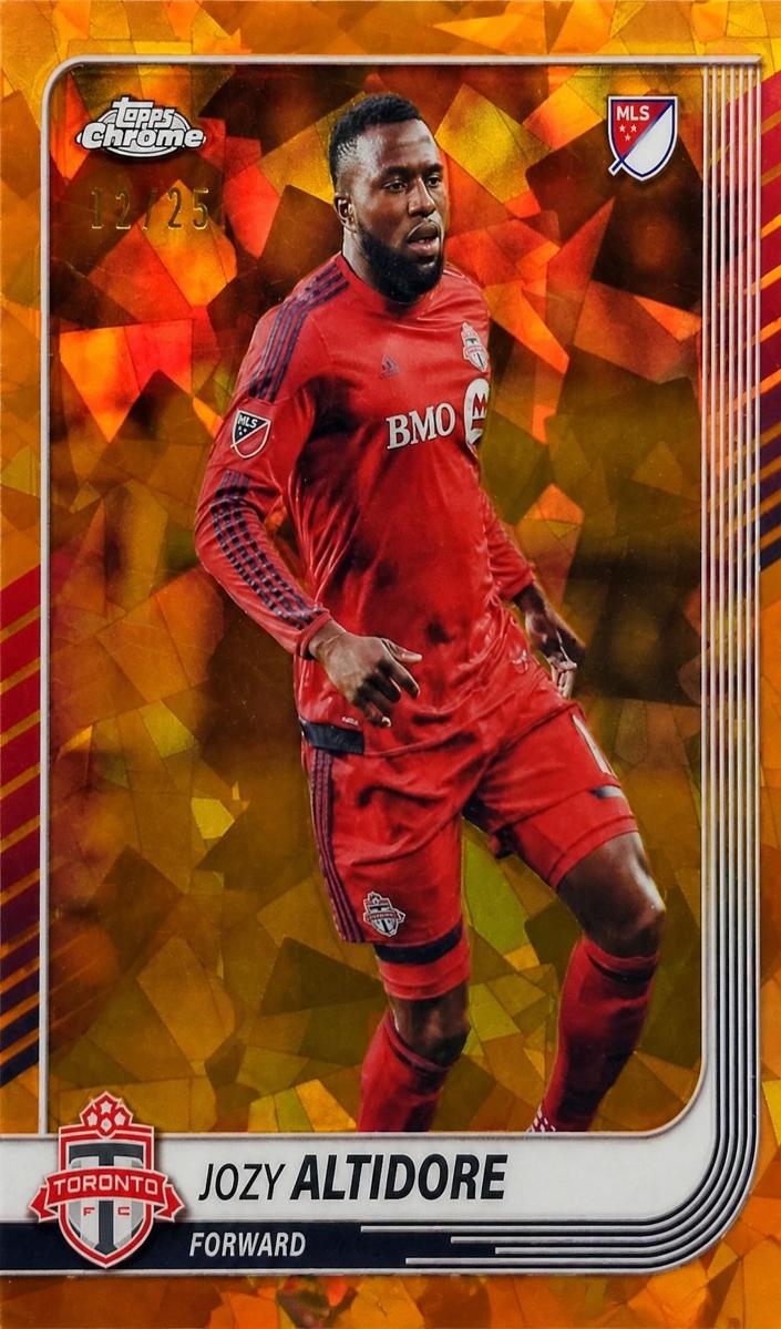 2025 Topps Chrome Sapphire MLS Jozy Altidore #110 card
