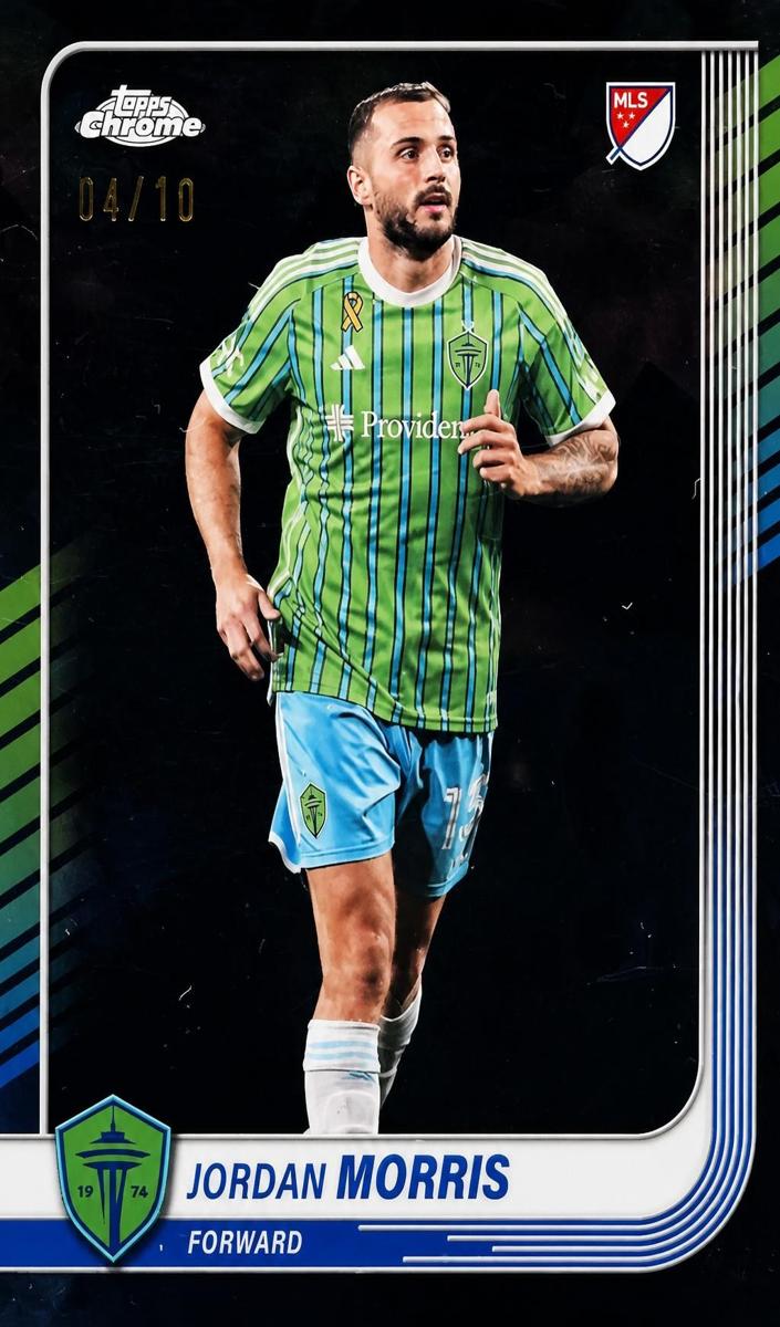 2025 Jordan Morris [Black] #125