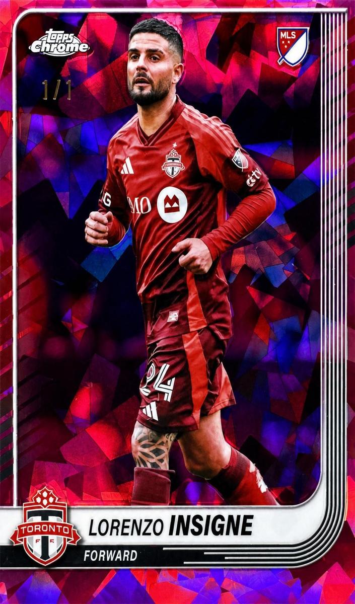 2025 Lorenzo Insigne [Padparadscha] #24