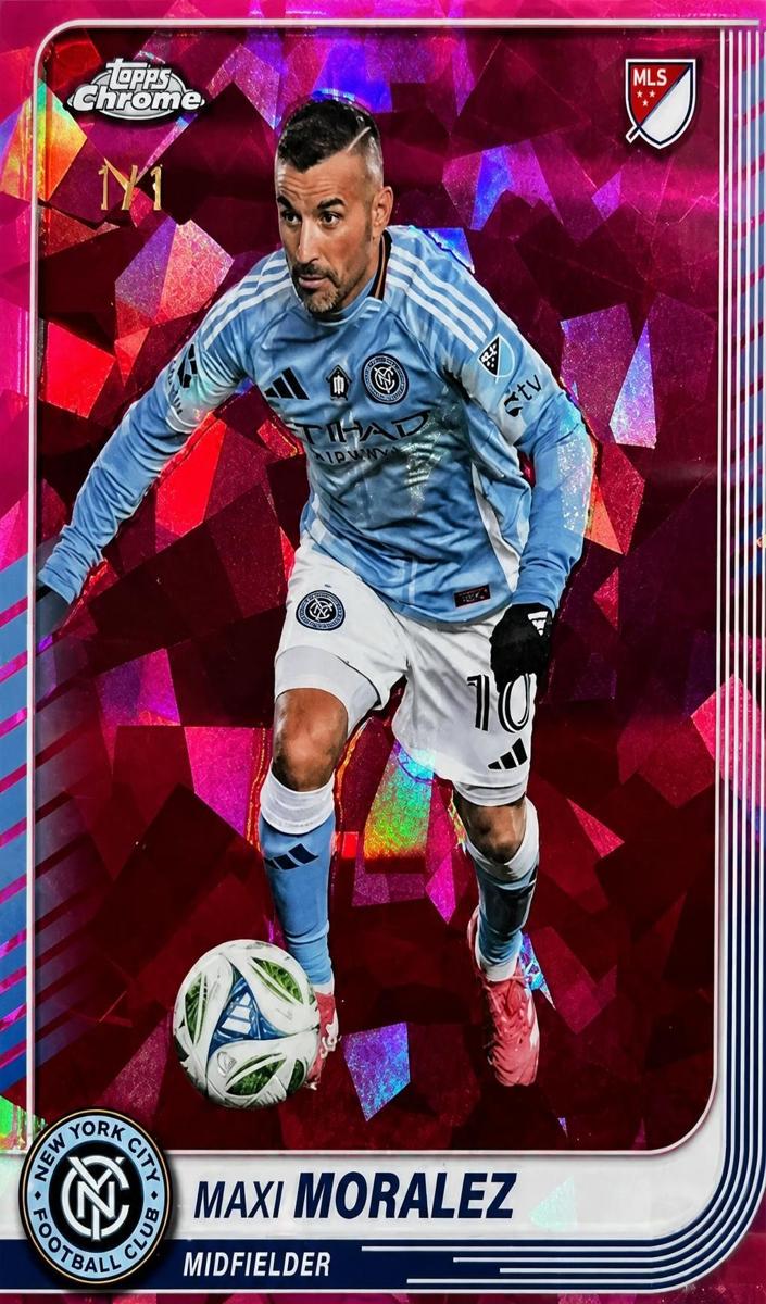 2025 Maxi Moralez [Padparadscha] #112