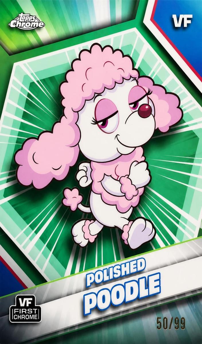 2026 Polished Poodle [VF Green Refractor] #138