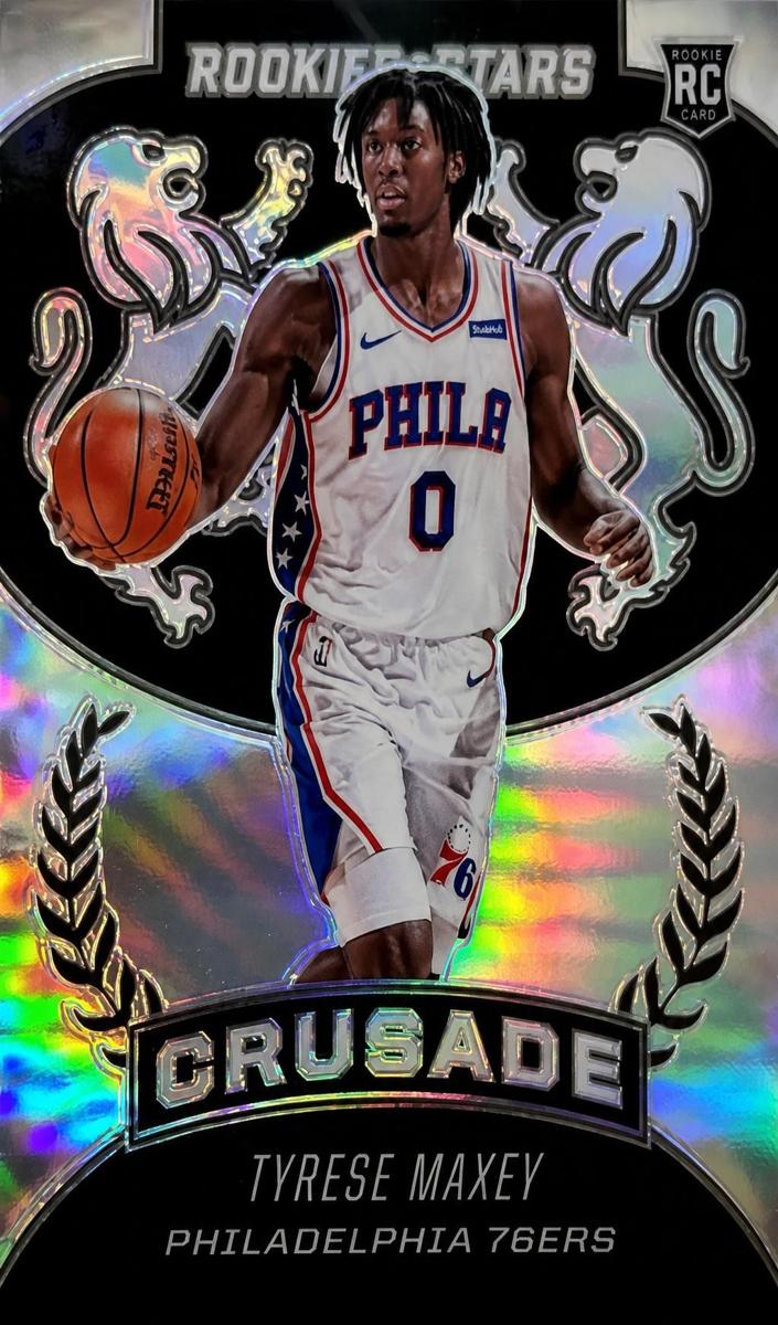 2020 Panini Chronicles Tyrese Maxey [Silver] #526 card