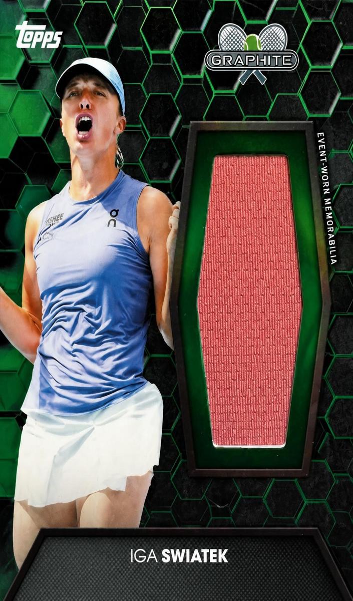 2026 Topps Graphite Relic Iga Swiatek #GR-IS card