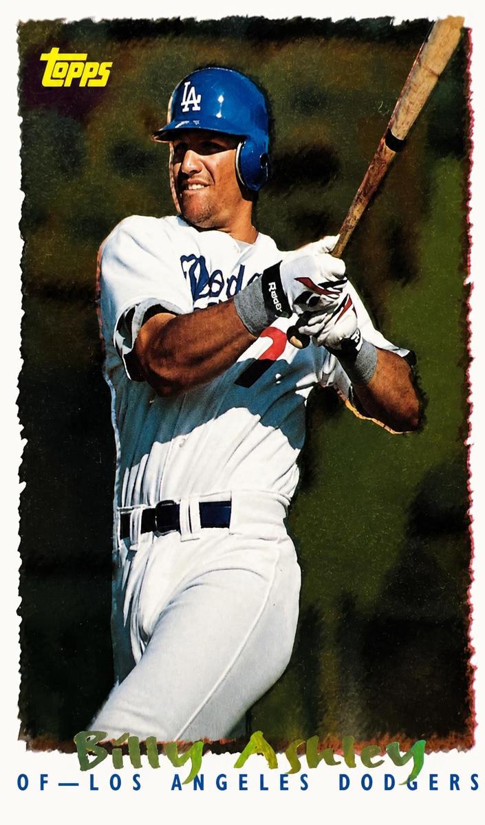 1995 Topps Billy Ashley #280 card