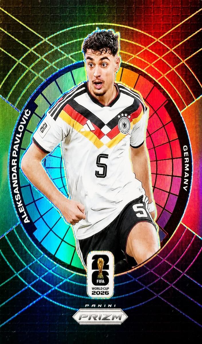 2026 Panini Prizm FIFA World Cup Aleksandar Pavlovic #2 card