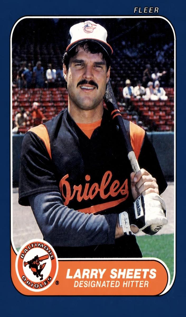 1986 Larry Sheets #286