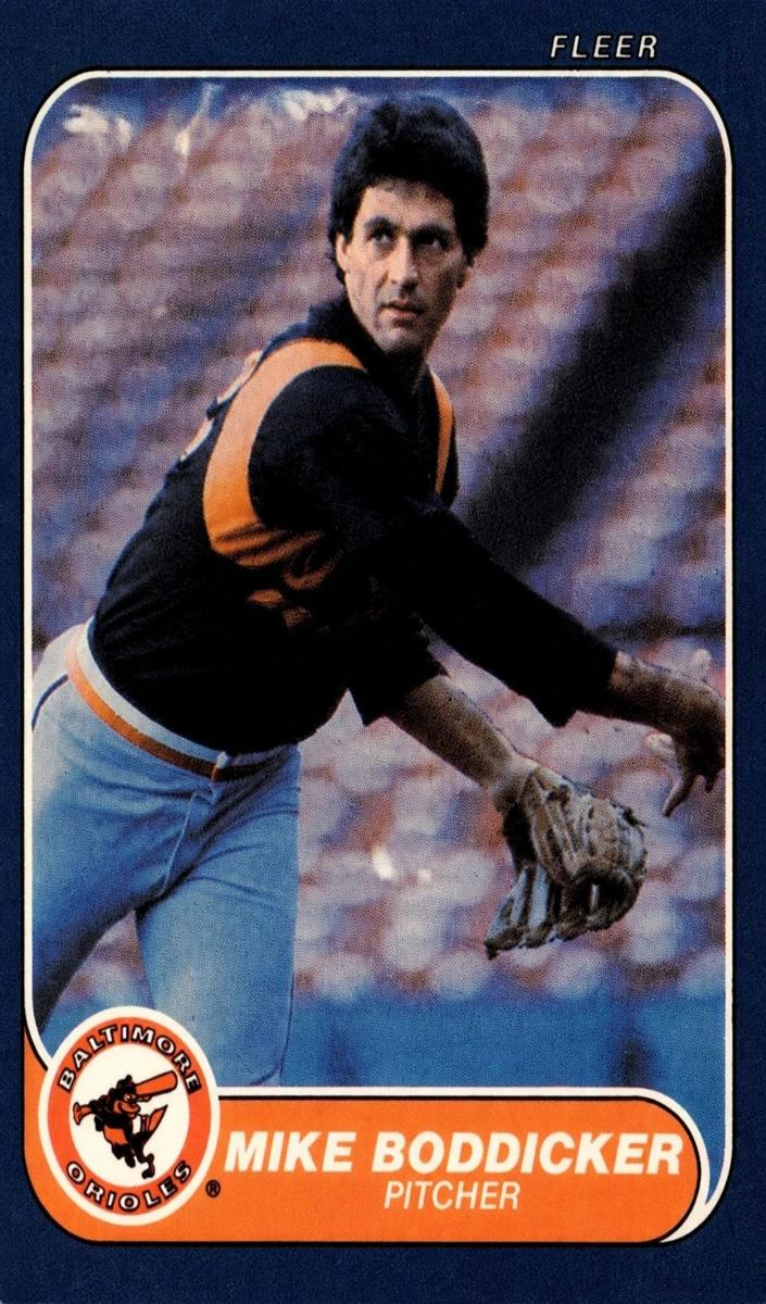 1986 Mike Boddicker #269