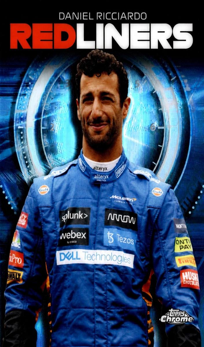 2021 Daniel Ricciardo [Gold Refractor] #RL-4