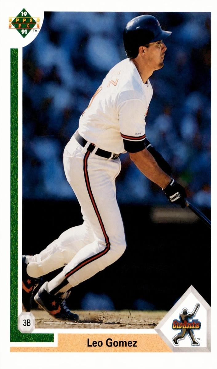 1991 Upper Deck Leo Gomez #6 card