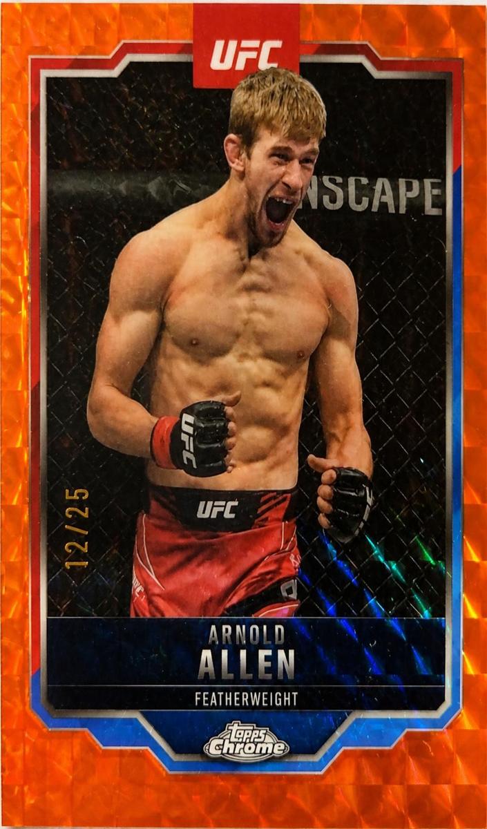 2025 Arnold Allen [Orange Geometric Refractor] #25