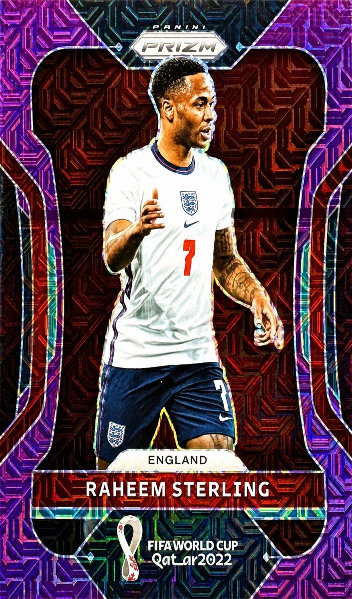 2022 Raheem Sterling [Prizms Purple Mojo] #94