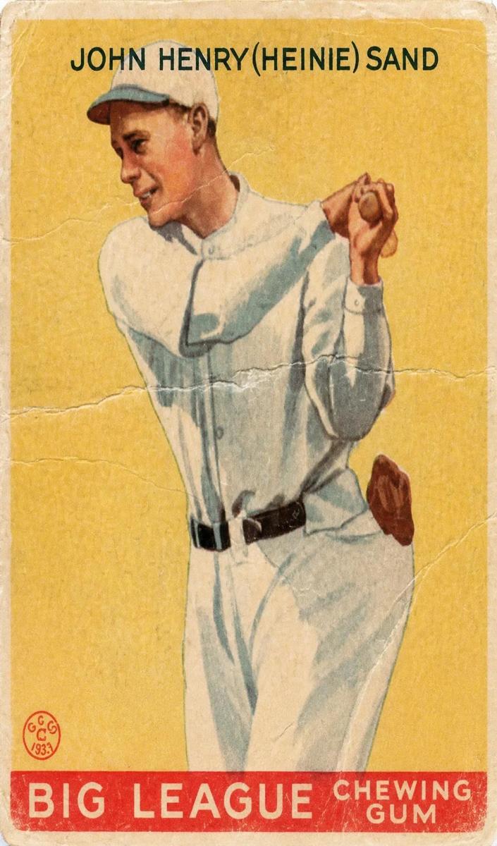 1934 Heinie Sand #27