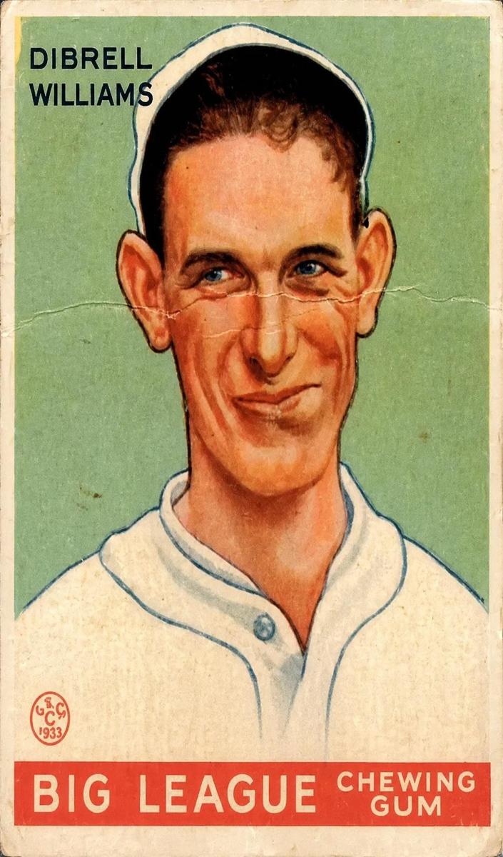 1934 Dib Williams #36