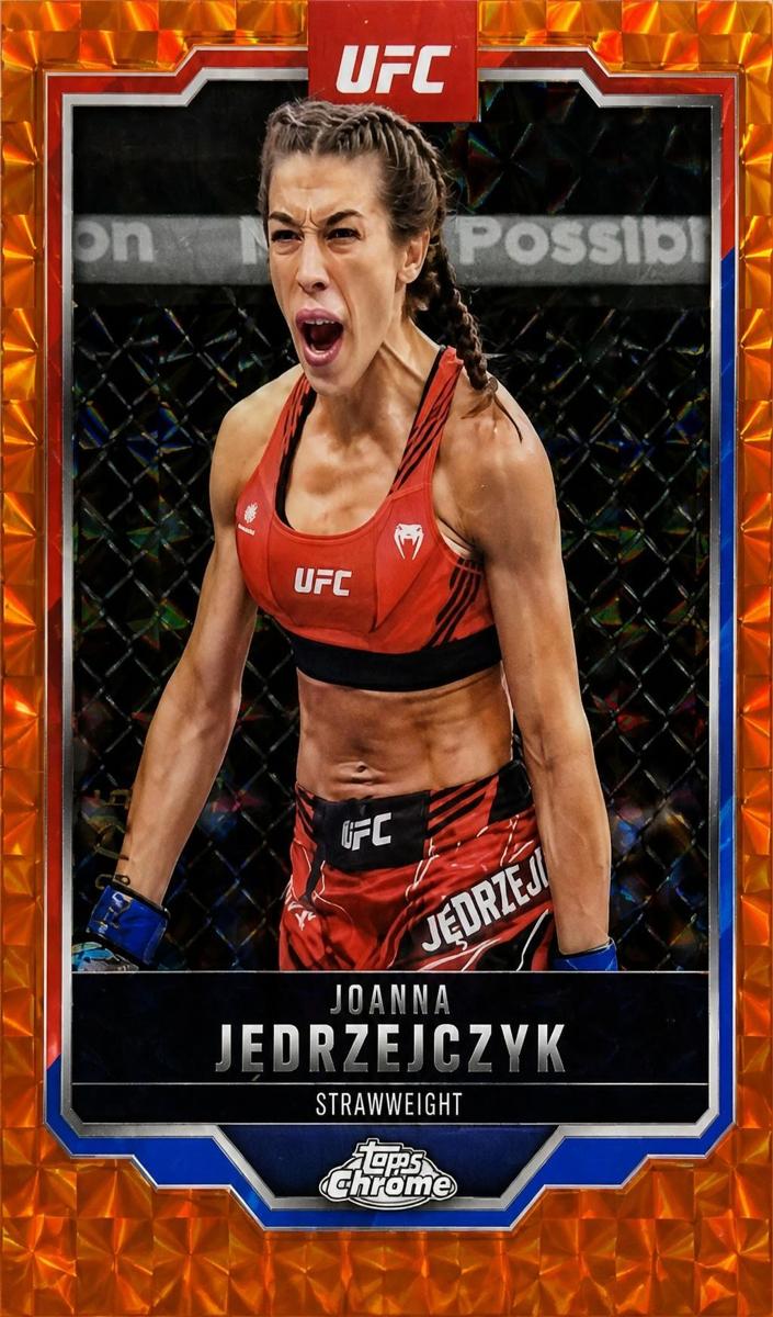 2025 Joanna Jedrzejczyk [Orange Geometric Refractor] #34
