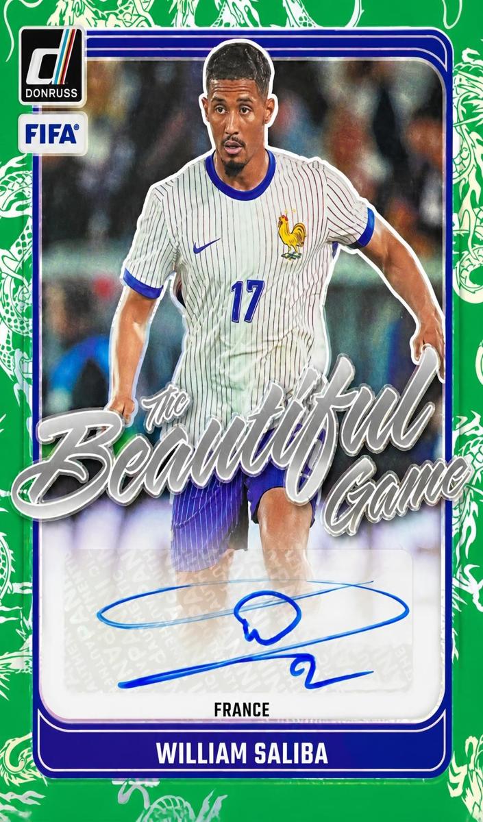 2024 William Saliba [Dragon Scale] #BG-WS