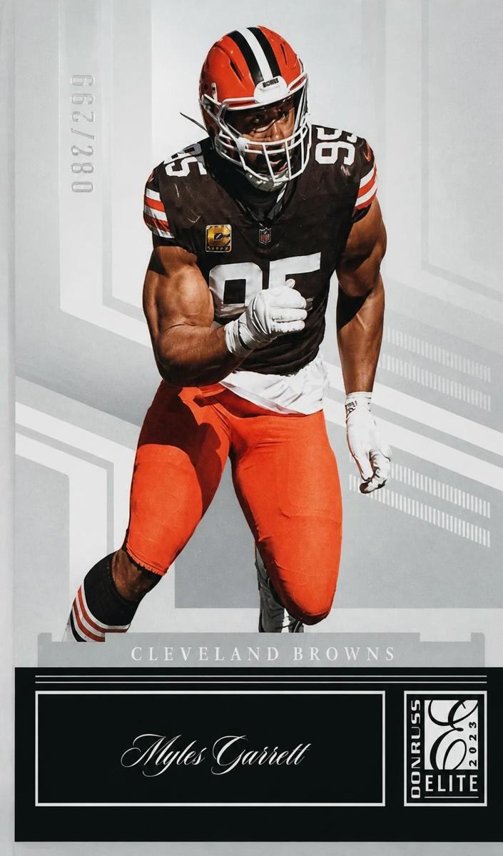 2025 Donruss Elite Myles Garrett [Black] #27 card