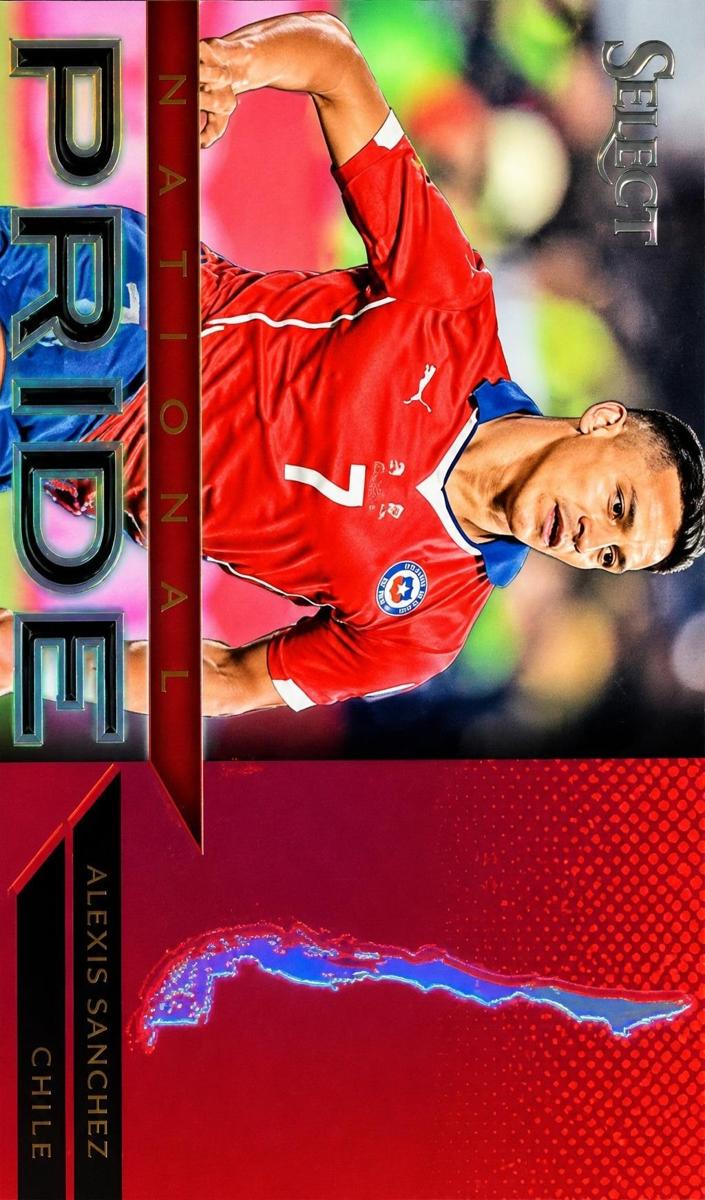 2015 Panini Select Alexis Sanchez [Red] #5 card