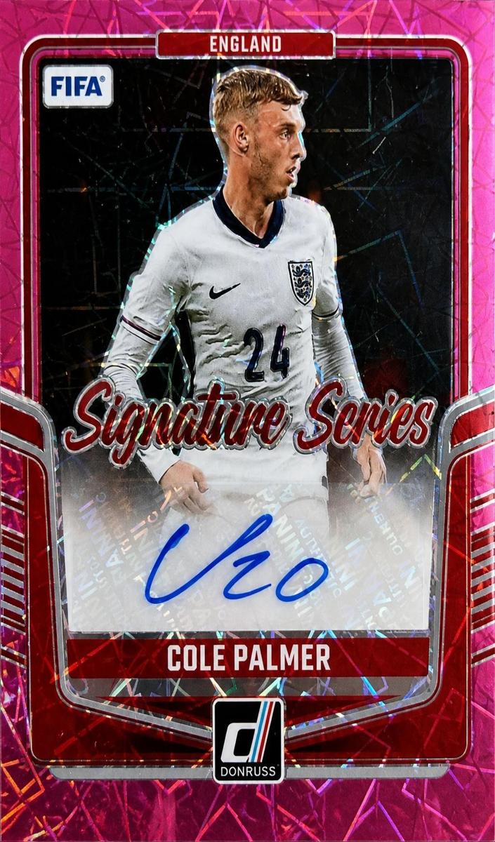 2024 Panini Donruss Cole Palmer [Pink Velocity] #SS-CP card