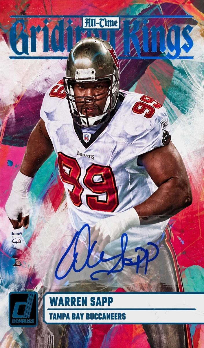 2023 Panini Donruss Warren Sapp #ATG-8 card
