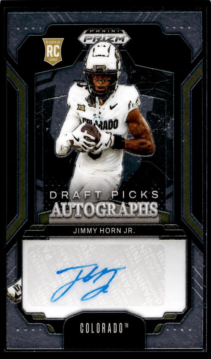 2025 Panini Prizm Draft Picks Jimmy Horn Jr. #DPA-JHJ card