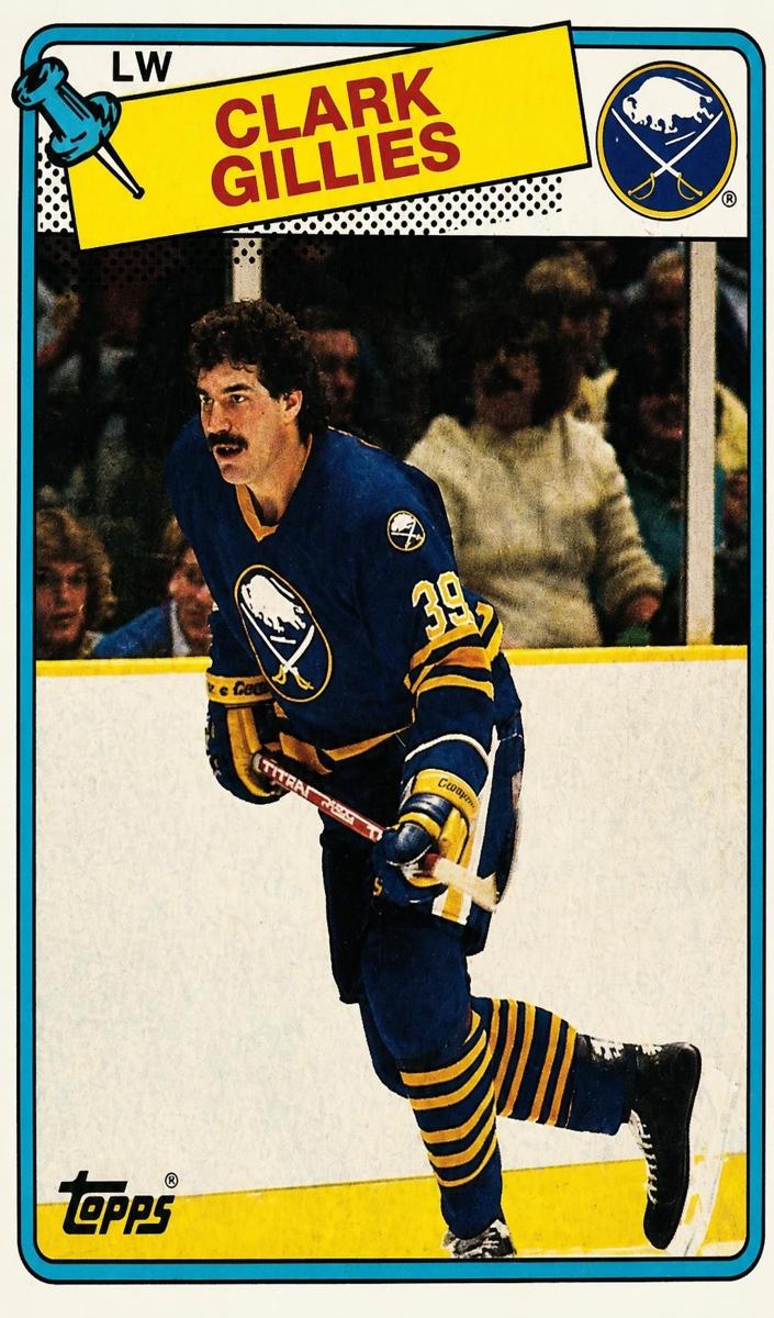 1988 Clark Gillies #80