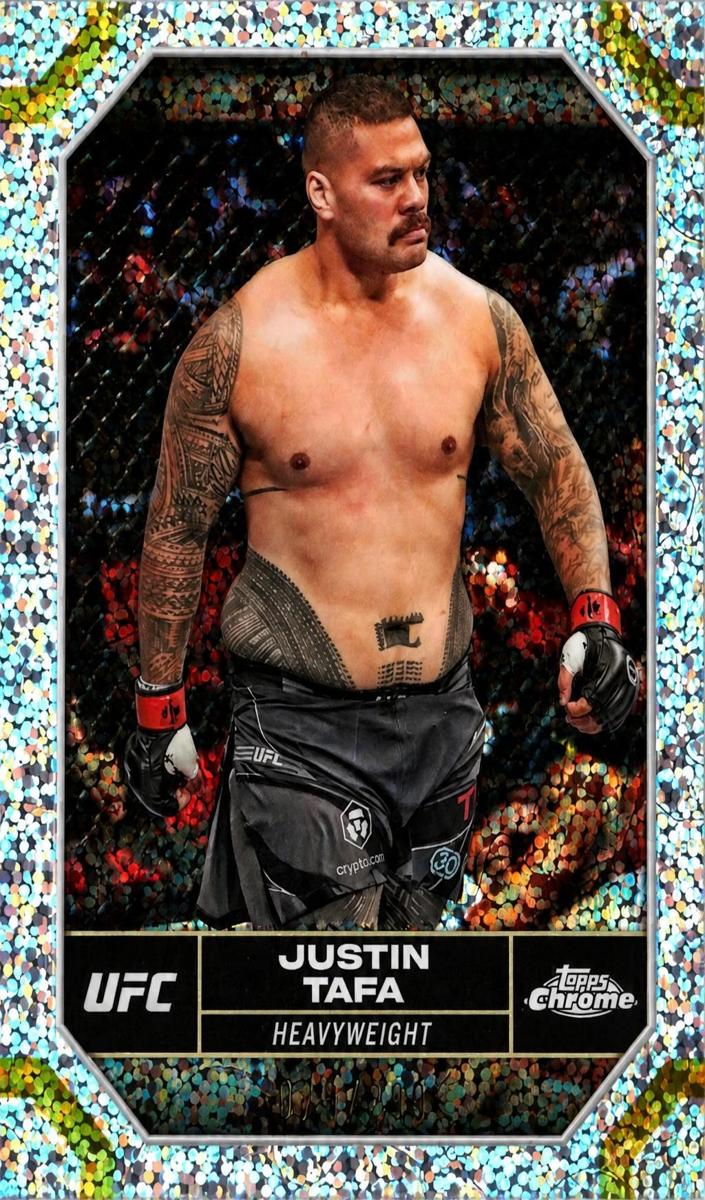2024 Justin Tafa [Gold Refractor] #105