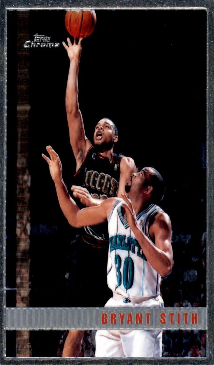 1997 Topps Chrome Bryant Stith #50 card