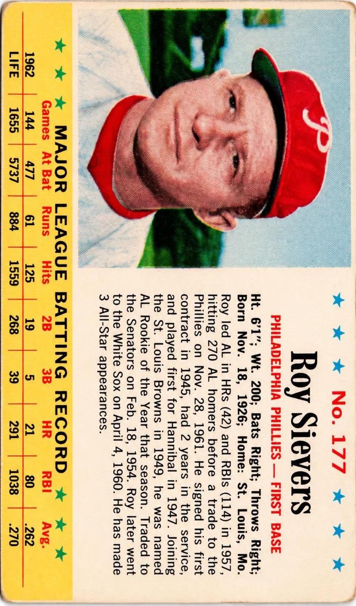 1963 Roy Sievers #177