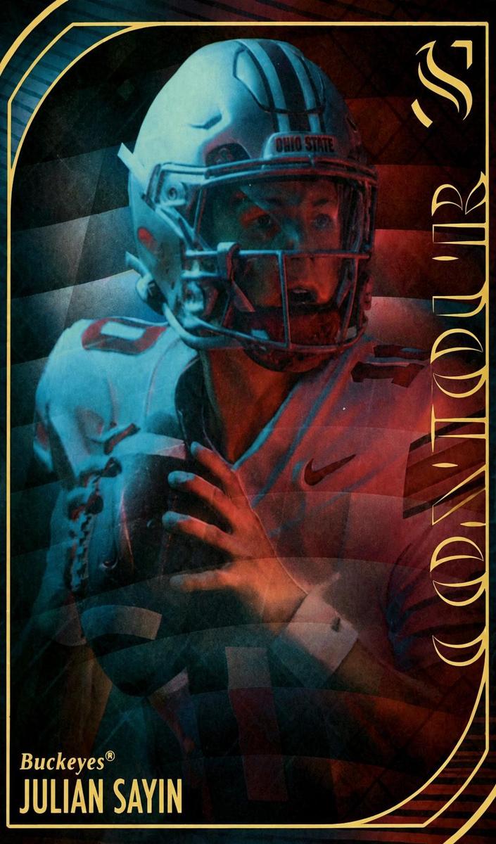 2025 Panini Silhouette Julian Sayin #3 card