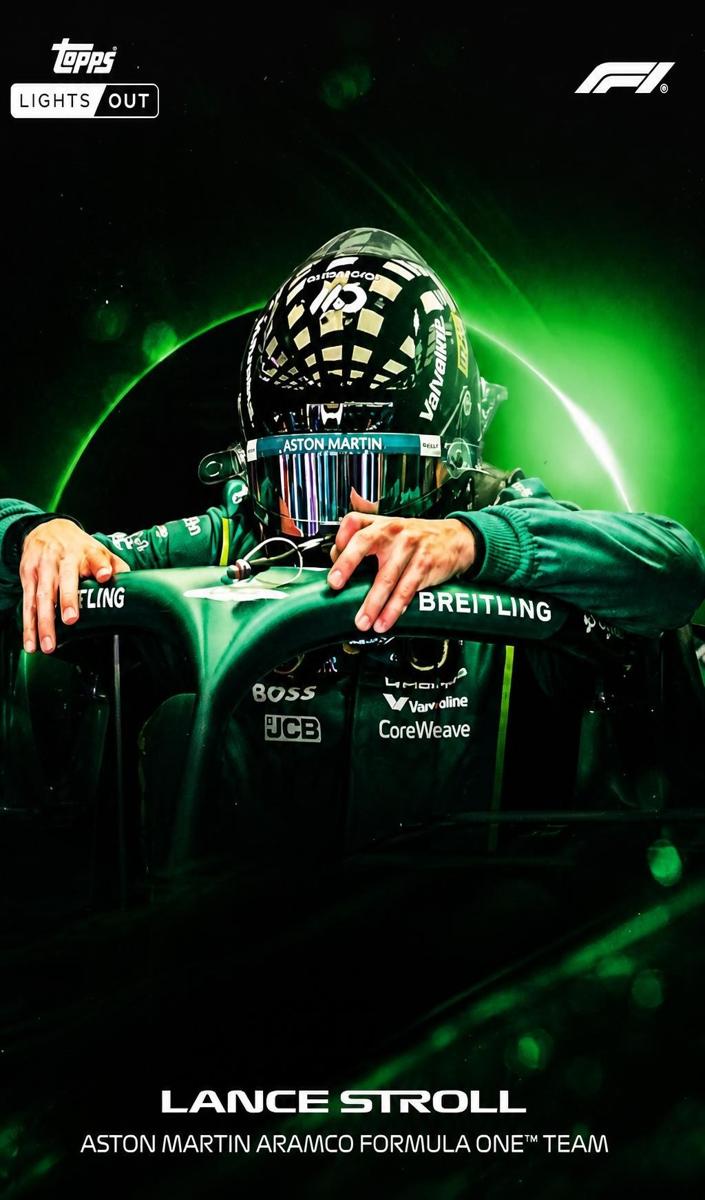 2026 Topps Lights Out F1 Lance Stroll #NNO card
