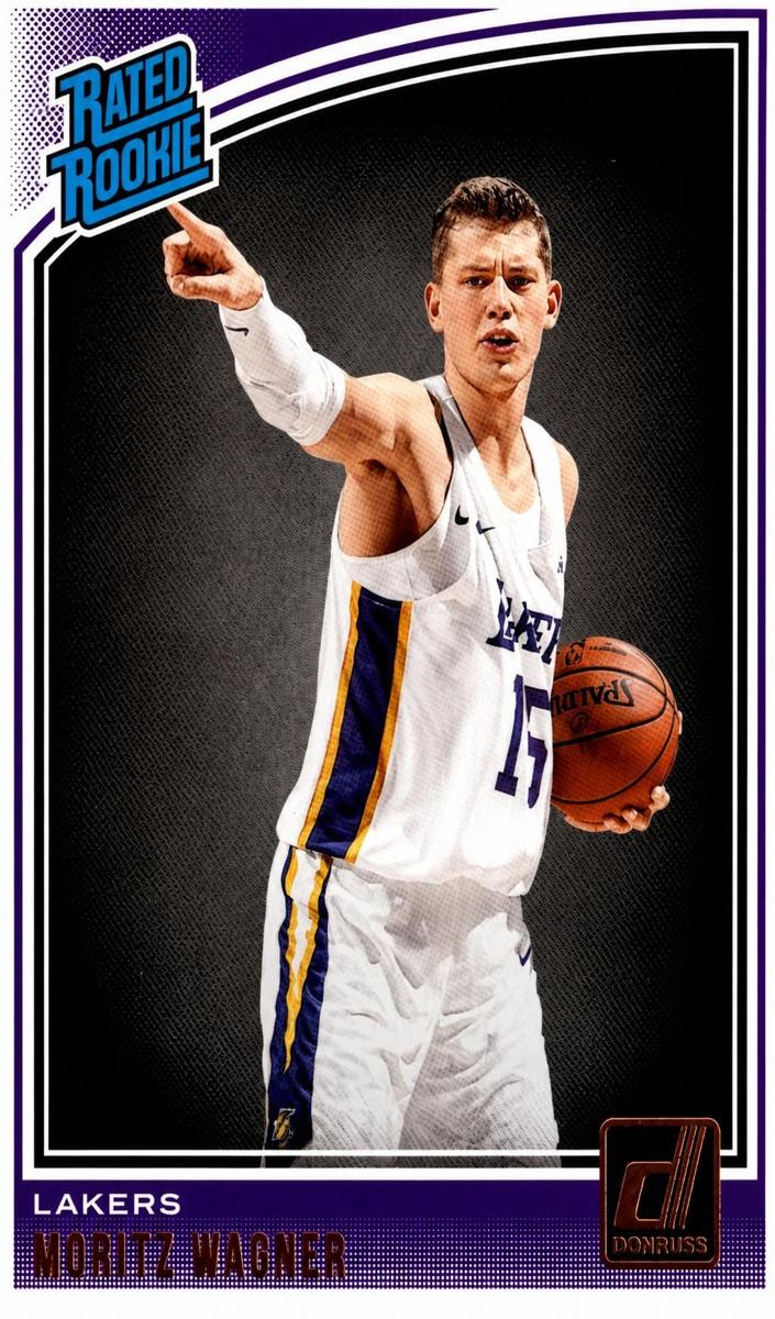 2018 Panini Donruss Moritz Wagner #197 card