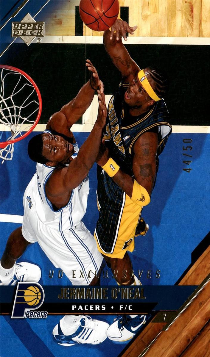 2005 Jermaine O'Neal [UD Exclusives] #66