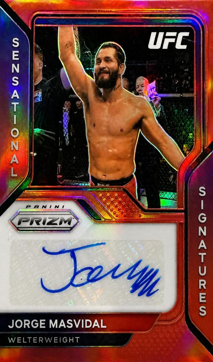 2021 Jorge Masvidal [Red] #SS-JMS