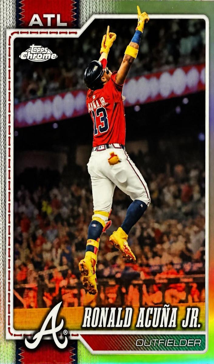 Ronald Acuna Jr. 2026 Topps Chrome Baseball card