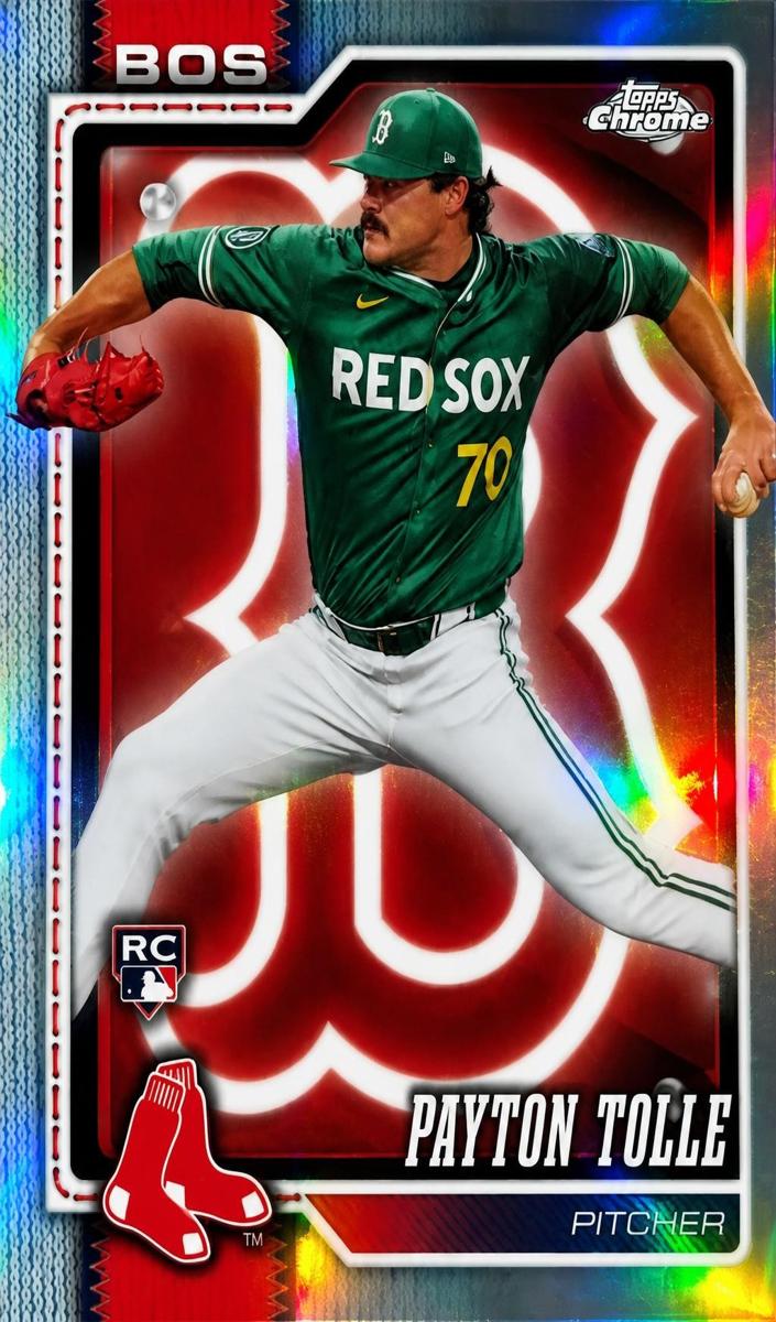 Payton Tolle 2026 Topps Chrome Baseball card